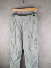 Next Trousers Mens W30 L31 Stone Y2K Gorpcore Tech Cargo